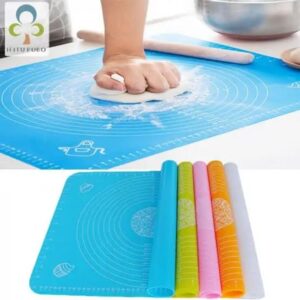 Non-Stick Silicone Roti Rolling Mat with Measurements – Heat Resistant