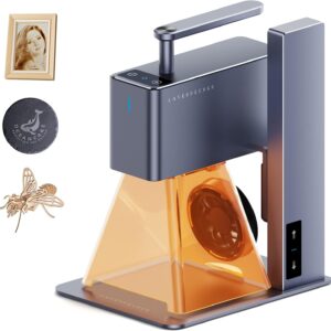 LaserPecker LP2 Laser Engraver with Roller 1